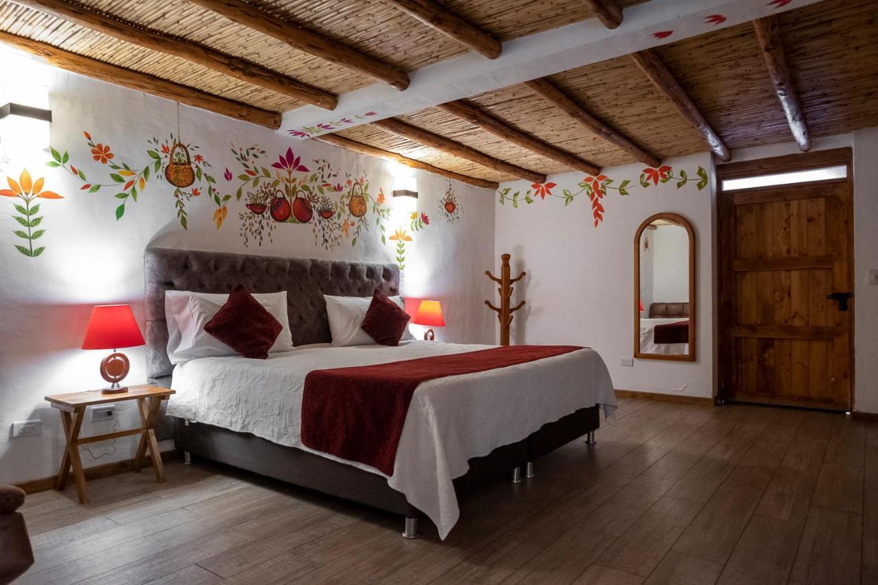 Hotel Spa Casa De Adobe Villa De Leyva Εξωτερικό φωτογραφία