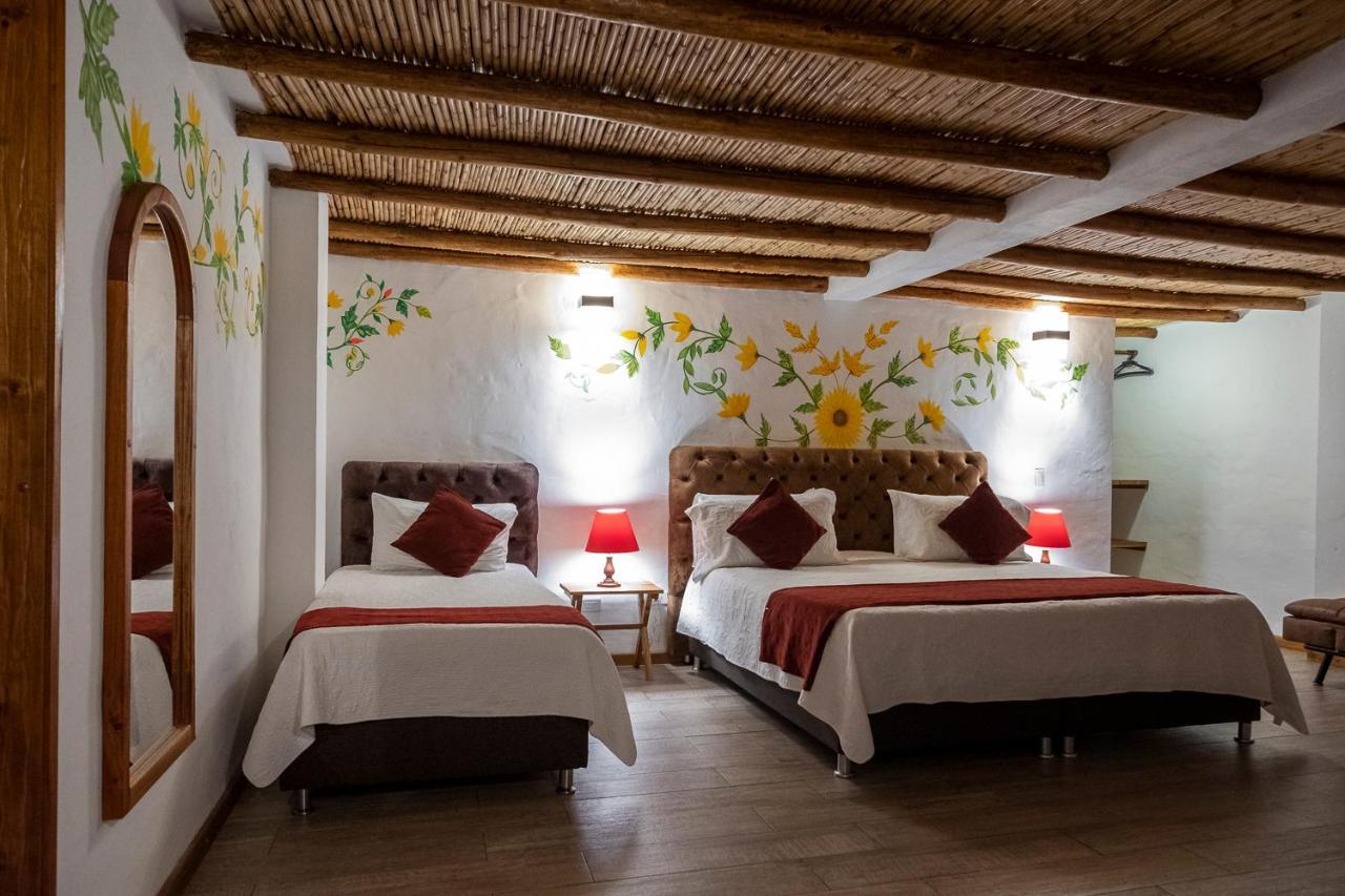 Hotel Spa Casa De Adobe Villa De Leyva Εξωτερικό φωτογραφία